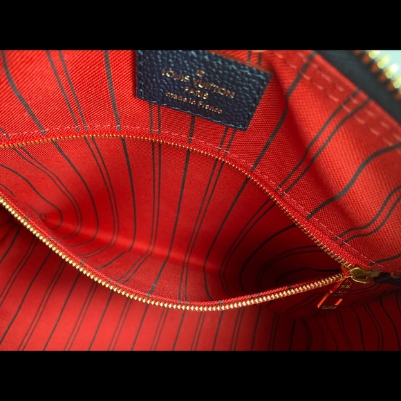 LV Speedy 25 Empreinte Marine Rouge - Picture 10 of 15